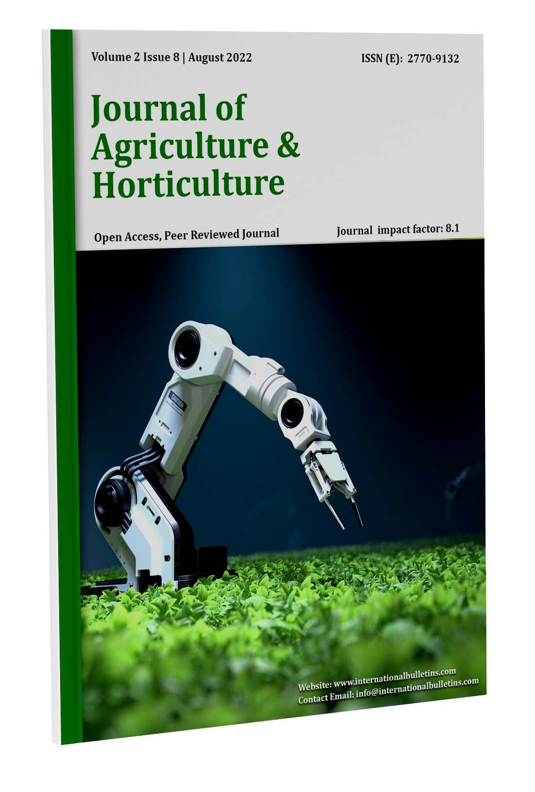 					View Vol. 6 No. 7 (2026): Journal of Agriculture & Horticulture
				